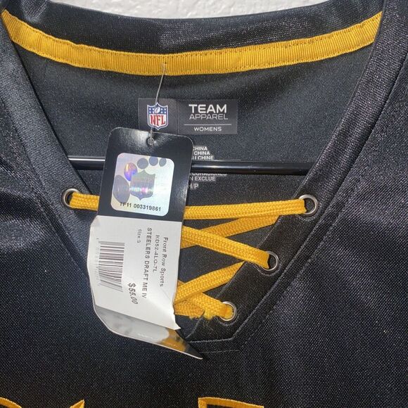 NFL Women's Pittsburgh Steelers Draft Me IV Short Sleeve Jersey NEW Small - Picture 3 of 8